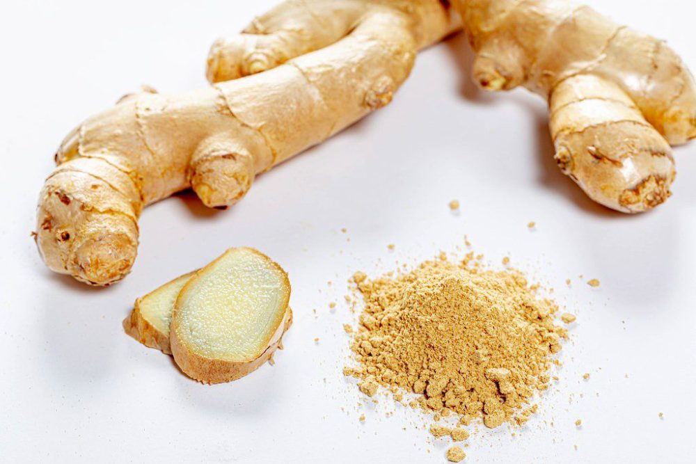 Fresh ginger root