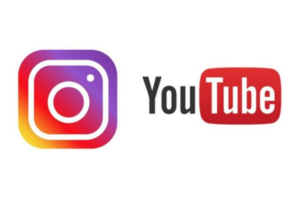 Youtube and Instagram