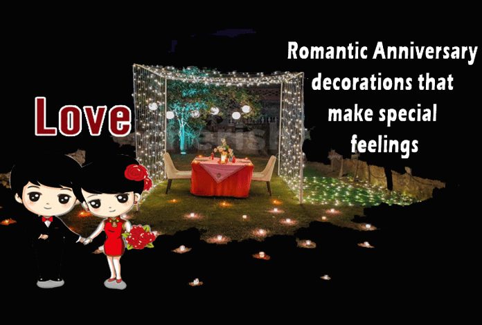 Romantic Anniversary decoration
