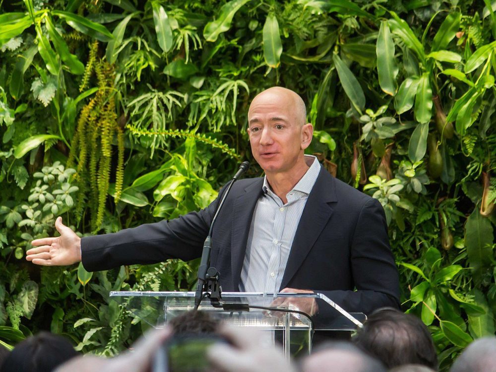 CEO of Amazon Jeff Bezos