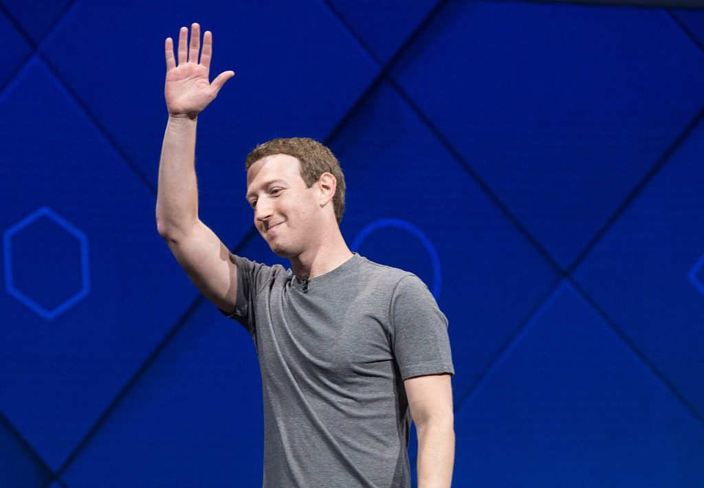 CEO of Facebook Mark Zuckerberg