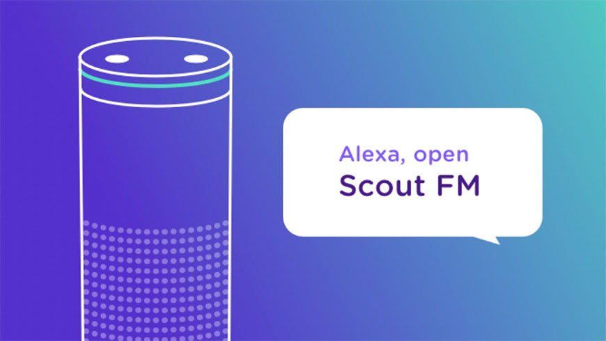 Apple podcast app Scout FM