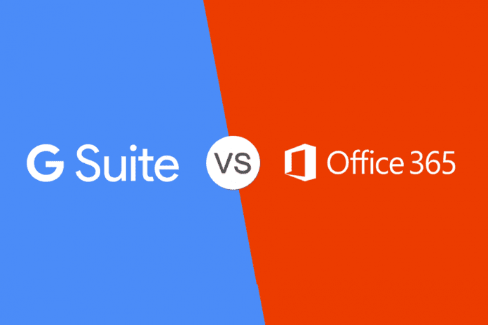 Google G Suite vs Office 365