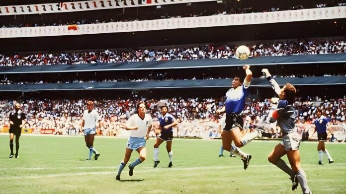 Diego Maradona's Most Infamous Goal