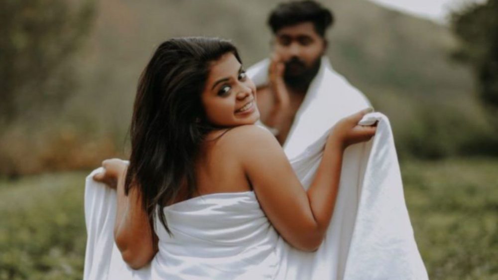 Indian couple post-wedding photoshoot
