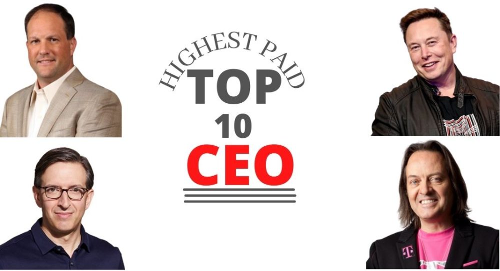 Top 10 Highest paid CEOs 2022 in the World | Editorialge