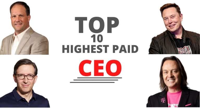 Top 10 Highest Paid CEOs 2022 In The World | Editorialge