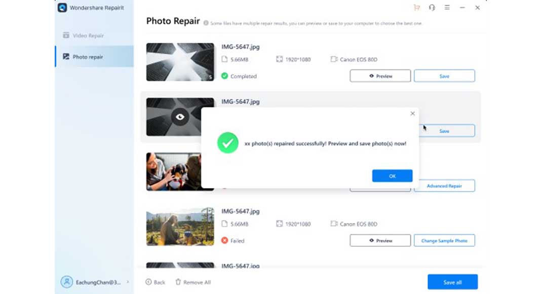 Repairit 3.0 Review for photo repair solution