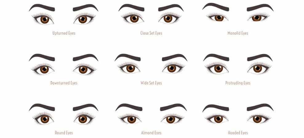 Different Types of Eye Shapes