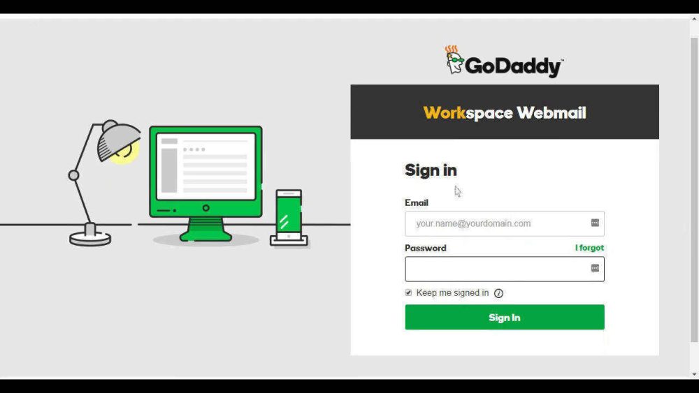 godaddy email access users
