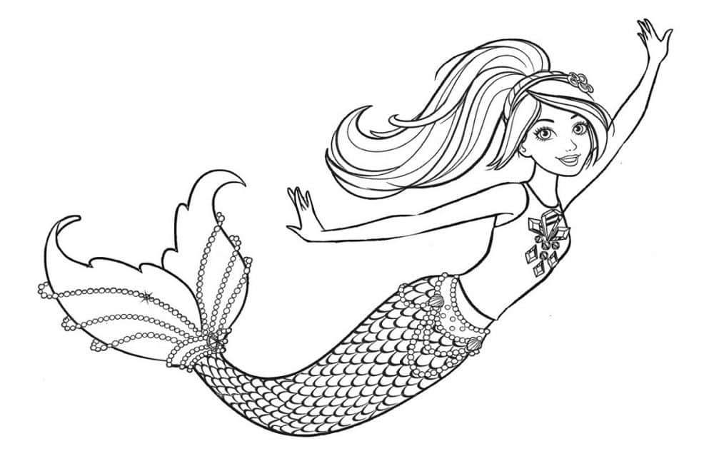 9 Magical Mermaid Printable Coloring pages Editorialge