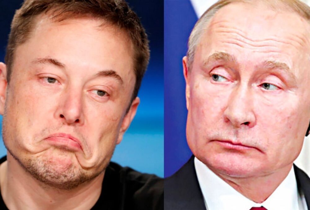 Elon Musk and Putin