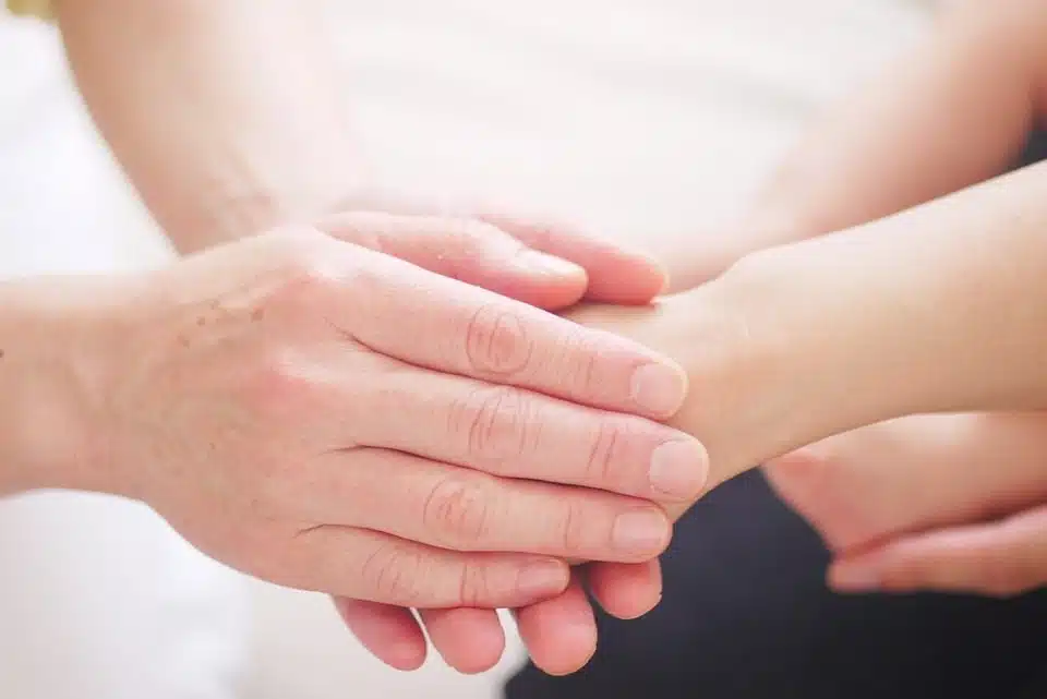 Power Mom Hand Energy Healing Hold