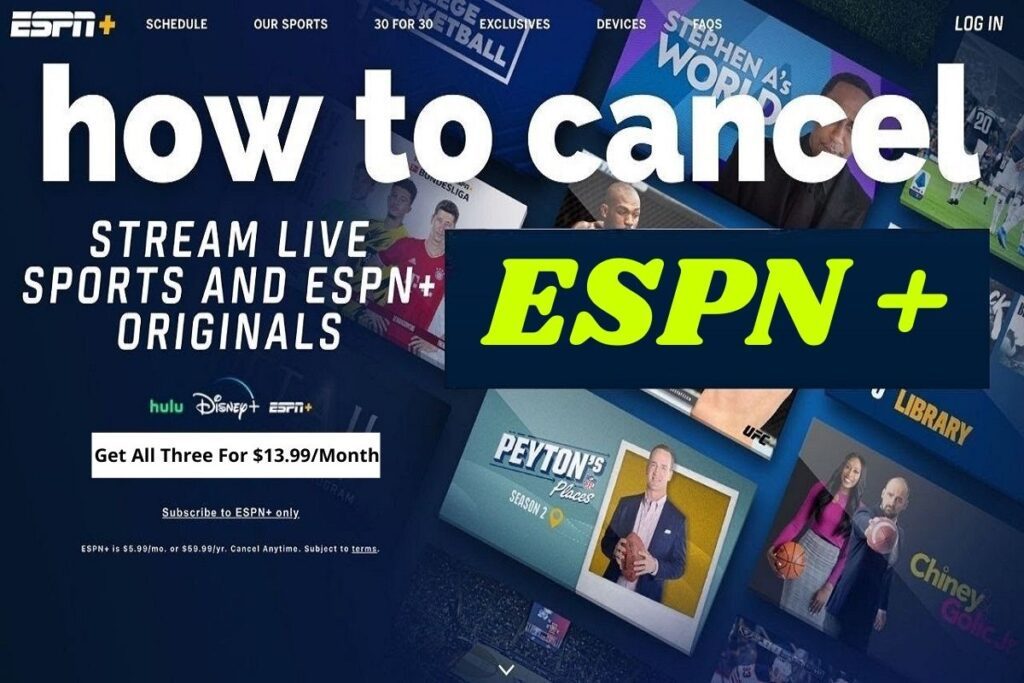 How to Cancel ESPN+