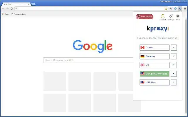 Kproxy Extension
