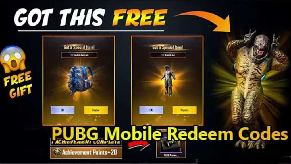 PUBG Mobile Redeem Codes