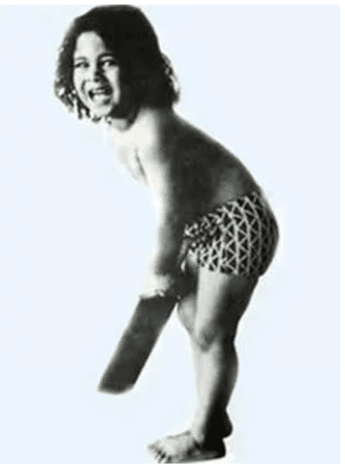 Sachin Tendulkar as a Child