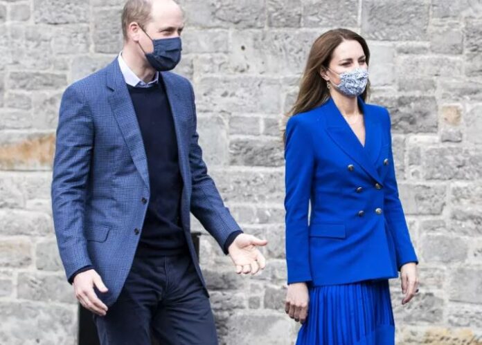 British Royals wear blue