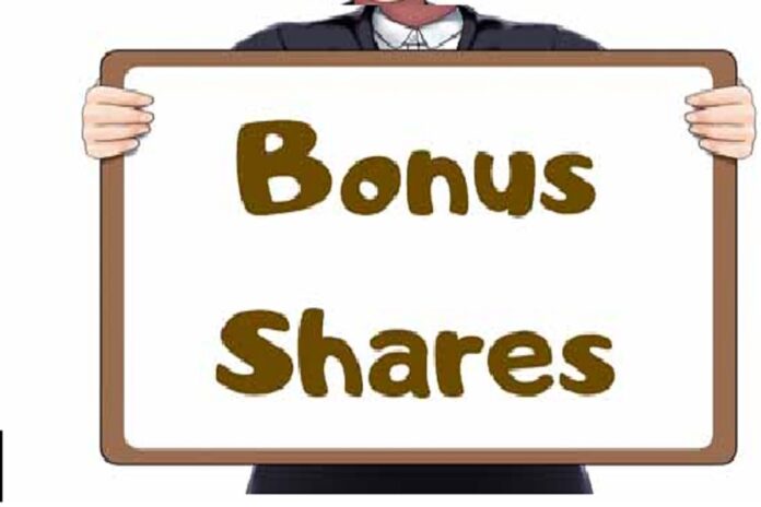 Company Grants Bonus Shares