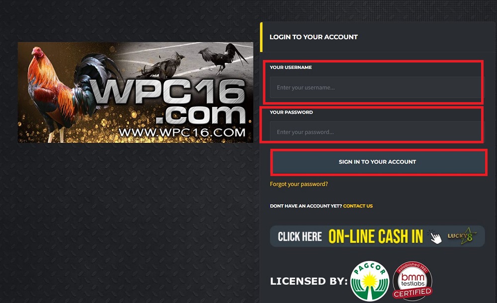 Complete the wpc16 sign-in process