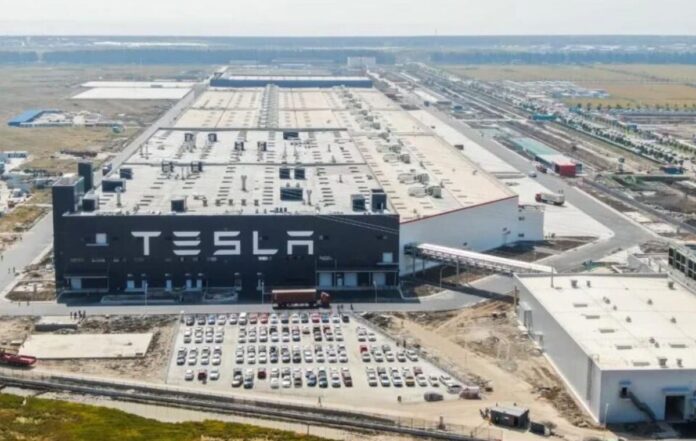 Tesla Halts Production at Shanghai Plant