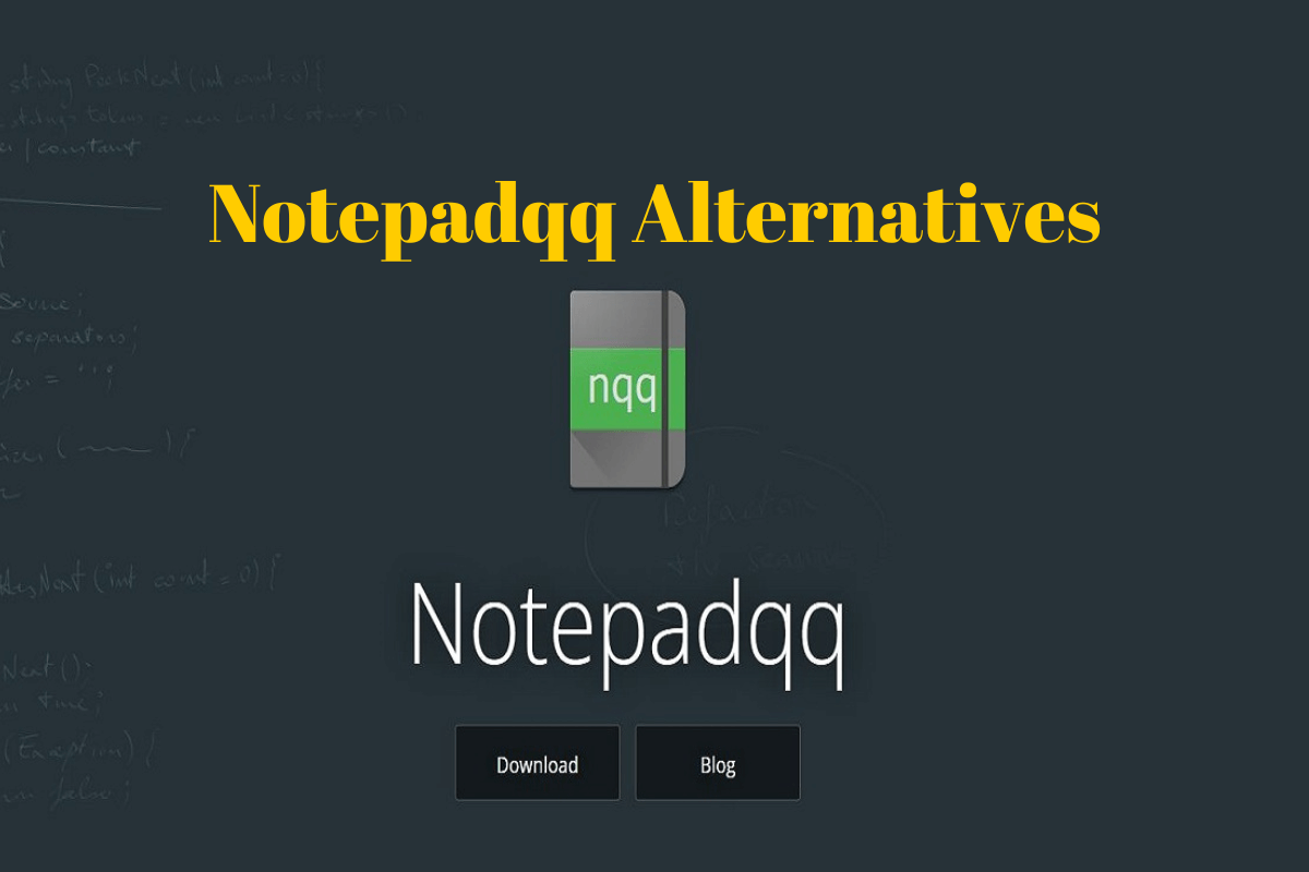 Notepadqq Alternatives