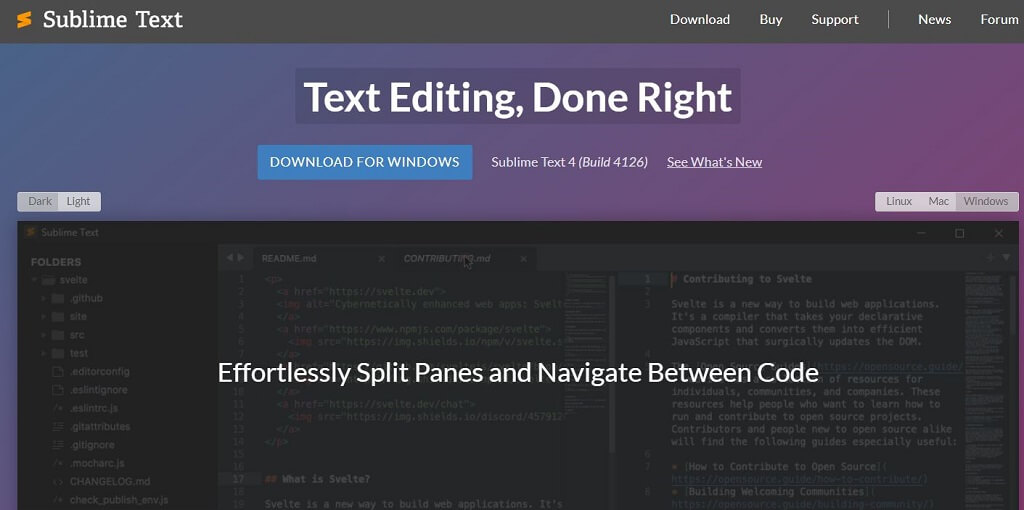 Sublime Text Best Notepadqq Alternatives