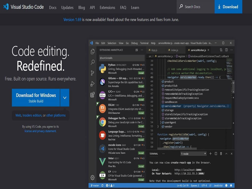 Visual Studio Code Best Notepadqq Alternatives