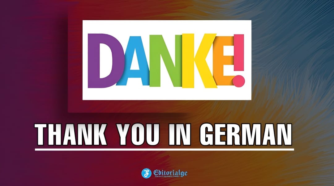 Thank you in German