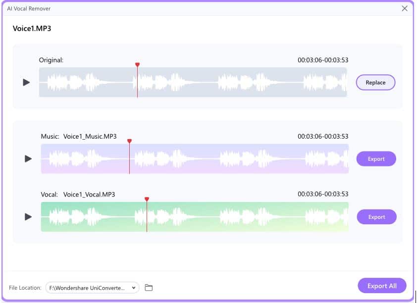 Vocal Remover