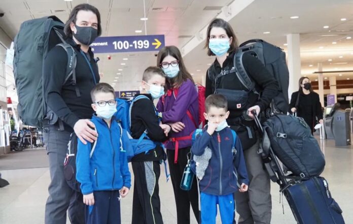 Canadian Family Travel Globally Before Their Children Lose Their Sight