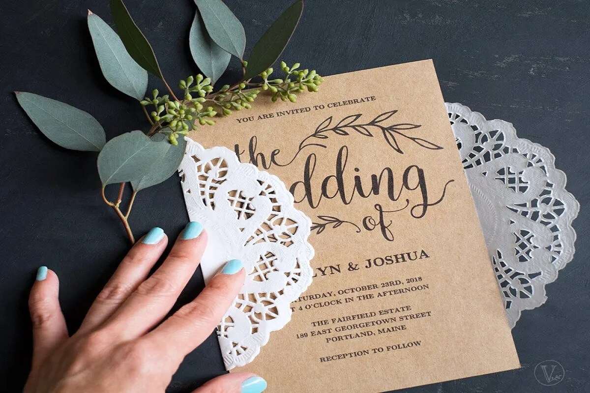 Create DIY Invitations for a Wedding