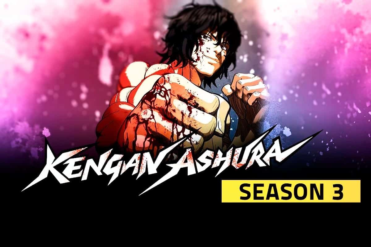 KENGAN ASHURA 3 TEMPORADA OU PARTE 3 - DATA DE LANÇAMENTO REVELADA