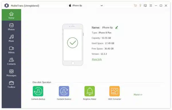 Connect phone to pc