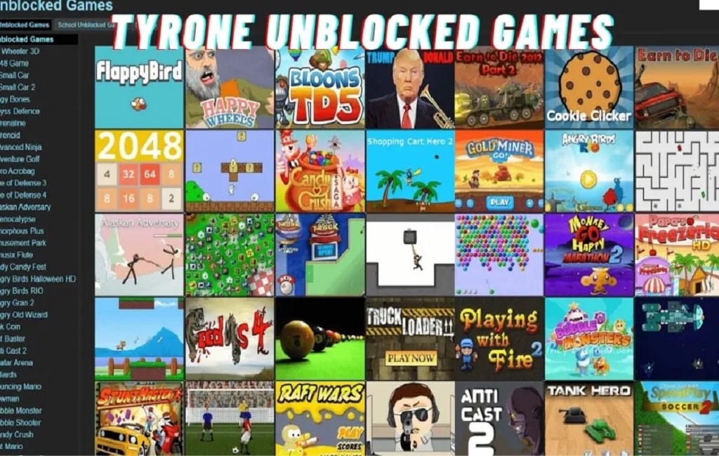 Tyrone's Unblocked Games