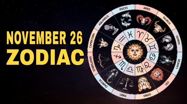 November 26 Zodiac: Sign, Personality and Horoscope