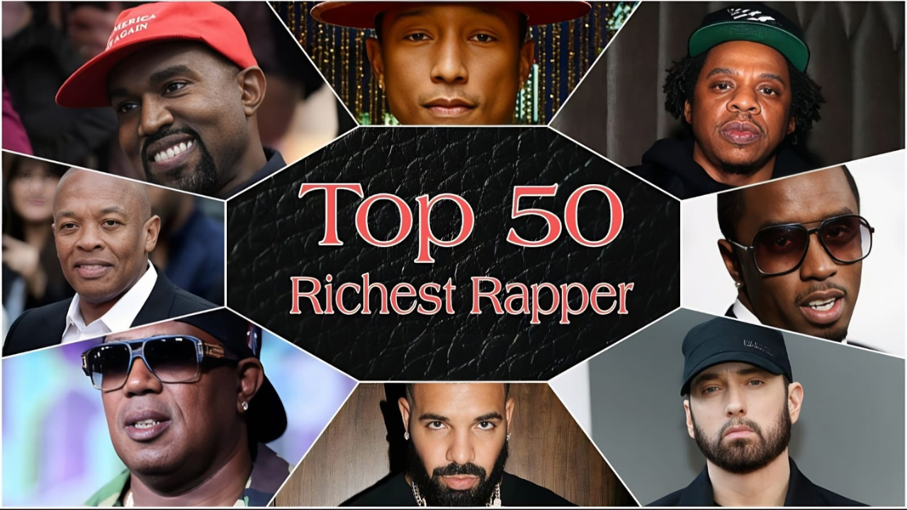 Top 50 Richest Rapper