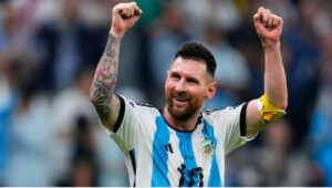 Football Superstar Lionel Messi
