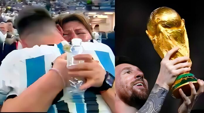 Lionel Messi Shares Emotional Moment With His Mother