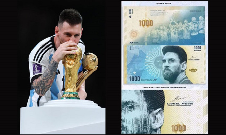 Lionel Messi’s Picture Appears on Currency Notes