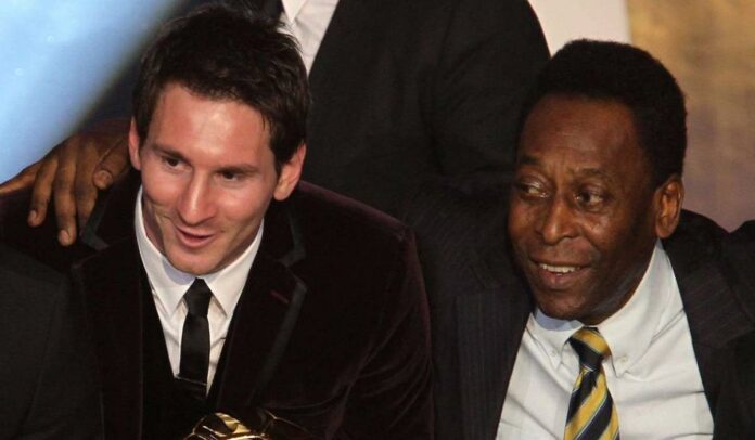Pele Wrote a Million-Dollar Post for Messi