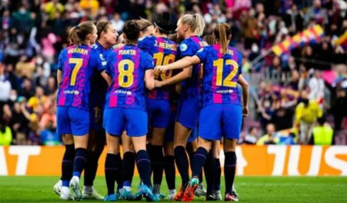 Barcelona Women's Football Team World Record