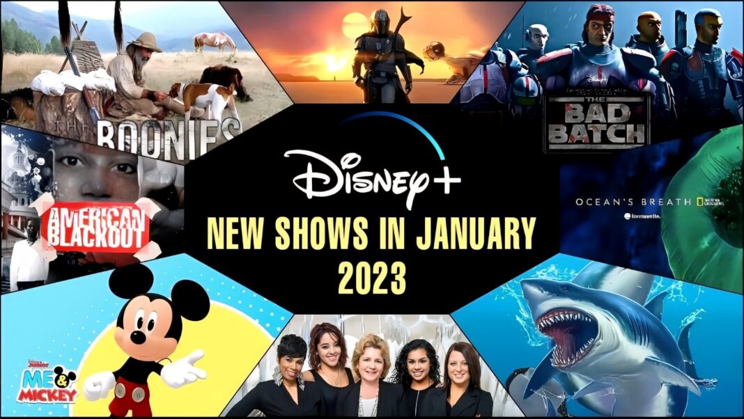 Disney+ New Shows in January 2023 TV Shows & Movie Release Dates