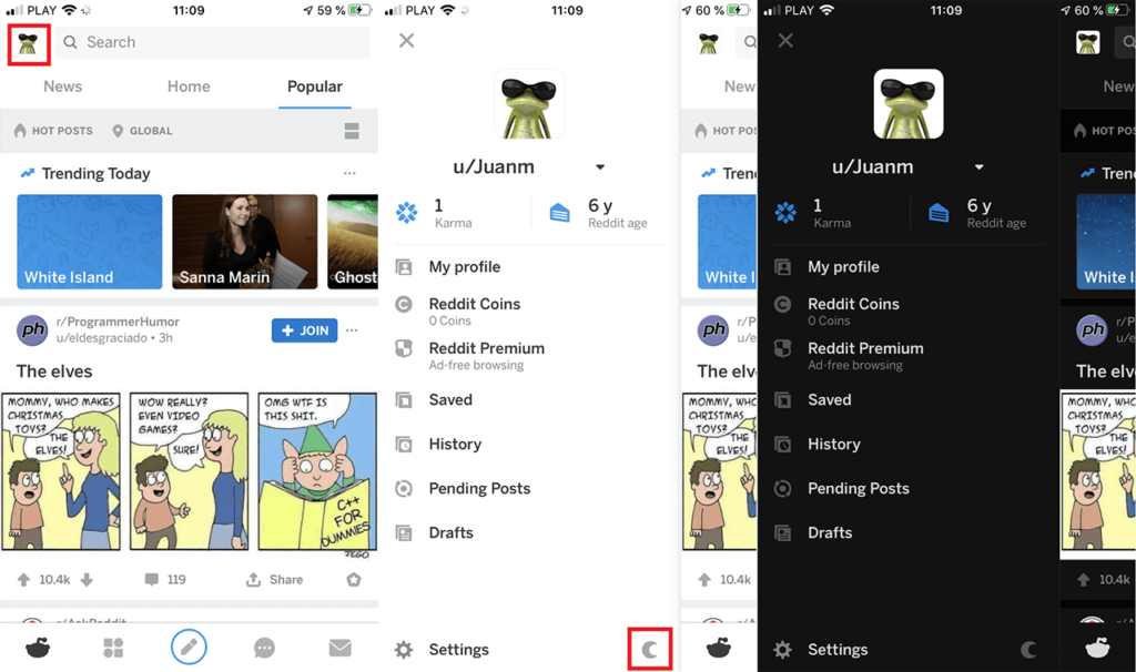 how-to-enable-reddit-dark-mode