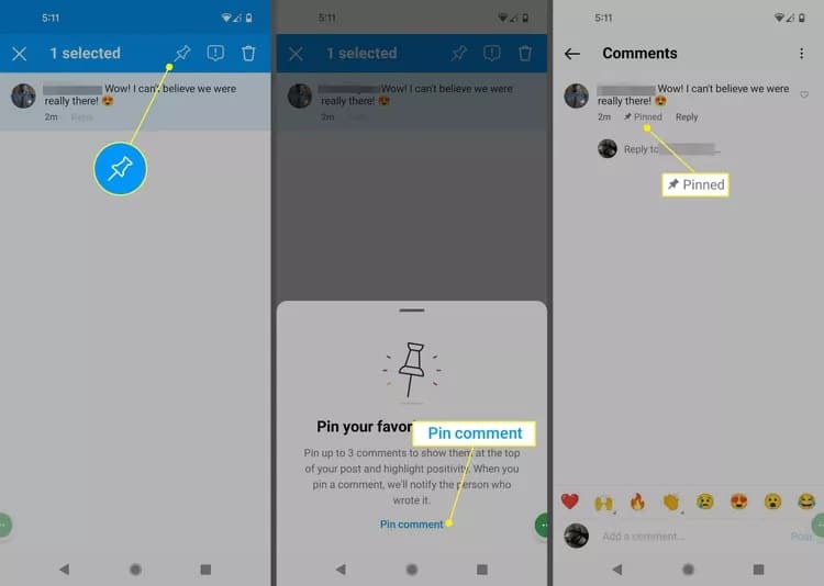 How to pin Instagram comments and the 3 best ways to use them