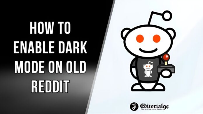 Old Reddit Dark Mode