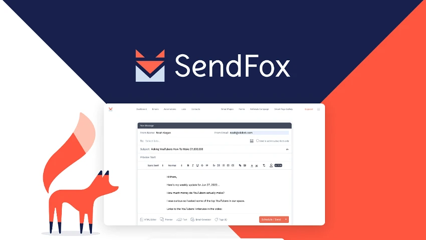 SendFox review