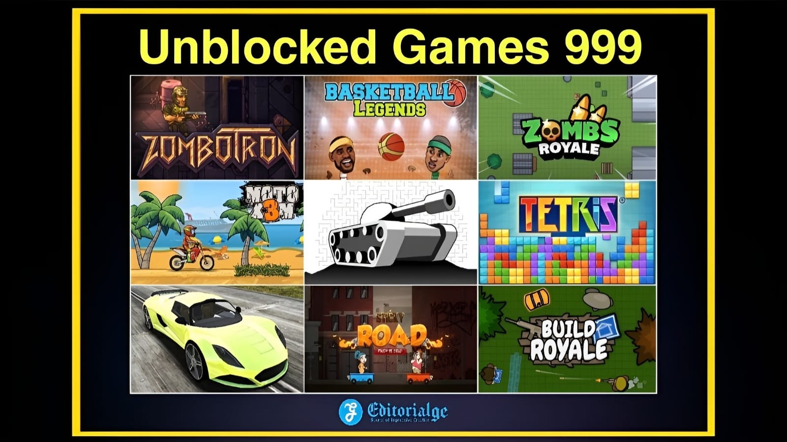 Top 120 Unblocked Games 999 - Fun and Play at Home or in the Office