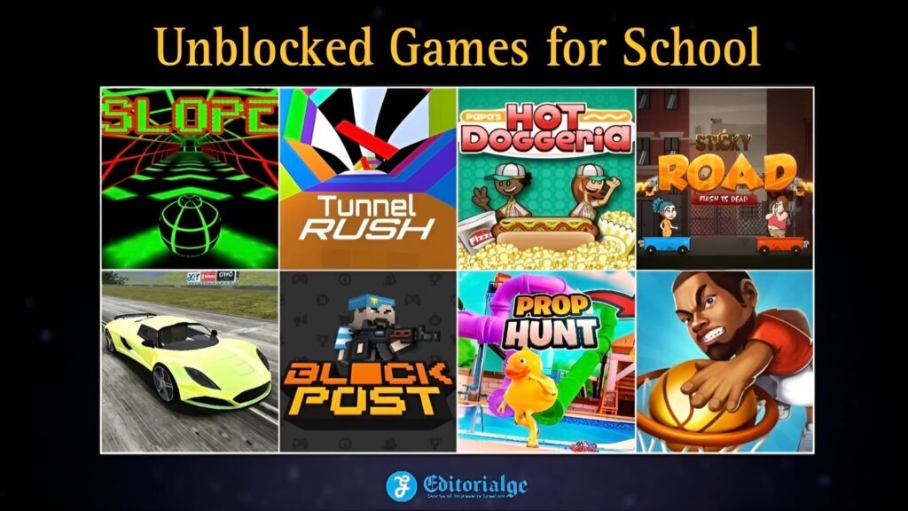 Get Ready For An Amazing Experience With Unblocked Games For School