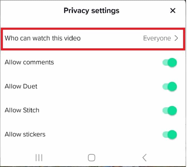 Click on who can watch this video